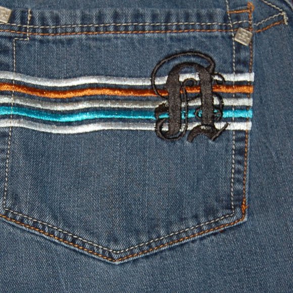 NOTORIOUS BIG Men's  Blue Jeans Size 38 Waist 36 Inseam - Picture 10 of 14